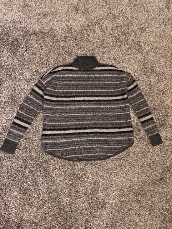 American Eagle Outfitters Sweaters - American Eagle Outfitters gray and black striped sweater